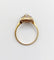 Bague 55.5 Bague marguerite antique en or 18k et diamants taille ancienne (circa 1900) 58 Facettes A06842