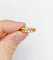 Bague 52.5 Bague antique en or rose 18k et perles (circa 1900) 58 Facettes A06843