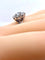 Bague 49 Bague marguerite en or blanc 18 carats et platine avec diamants 58 Facettes AB686