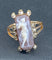 Bague 48 Bague camée antique en or 18 carats rose et diamants 58 Facettes AB688