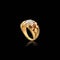 Bague 54 Bague Belle Époque - Or jaune et diamant taille ancienne 1,5 ct 58 Facettes F17