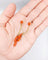 Boucles d'oreilles Dormeuses anciennes en or 18k avec pampilles de corail et perles 58 Facettes A01936