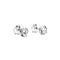 Boucles d'oreilles Boucles d'oreilles or blanc et diamants. 58 Facettes 35417