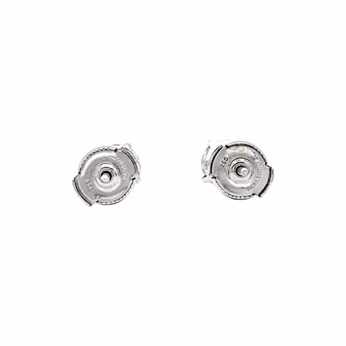 Boucles d'oreilles Boucles d'oreilles or blanc et diamants. 58 Facettes 35417