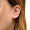 Boucles d'oreilles Boucles d'oreilles or blanc et diamants. 58 Facettes 35417