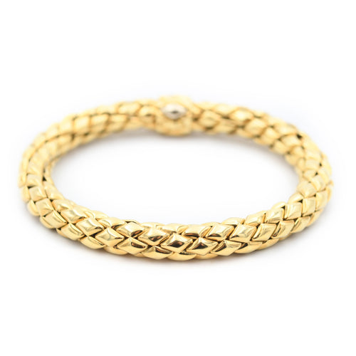 Bracelet Chimento - Bracelet stretch en or jaune 58 Facettes 15955