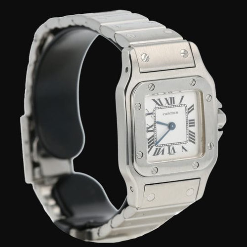 Montre Cartier Montre Santos De Cartier Galbee 58 Facettes MT45422