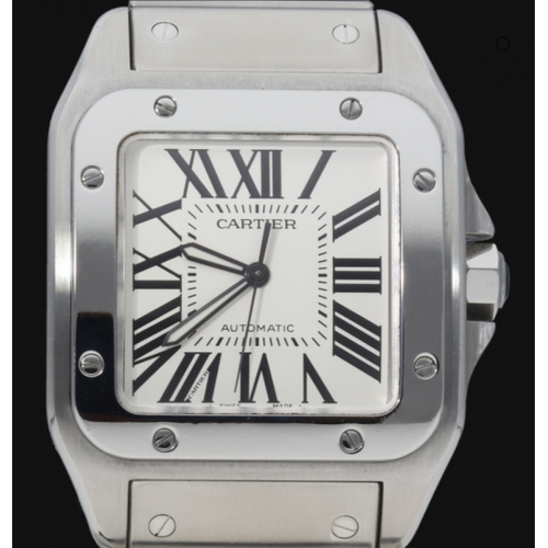 Montre Cartier Montre Santos 100 Xl 58 Facettes MT45637