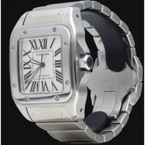Montre Cartier Montre Santos 100 Xl 58 Facettes MT45637