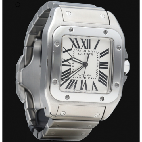 Montre Cartier Montre Santos 100 Xl 58 Facettes MT45637