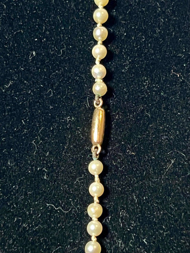 Collier Collier - 91 perles de culture avec fermoir en or jaune 18k 58 Facettes 890