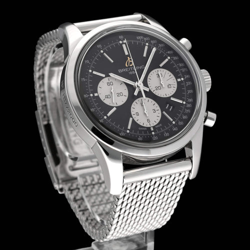 Breitling Transocean - Montre chronographe AB0151 en acier, 43 mm 58 Facettes BTL/TOC/008