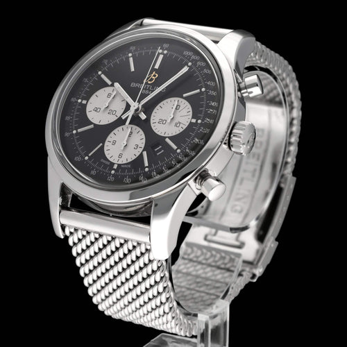 Breitling Transocean - Montre chronographe AB0151 en acier, 43 mm 58 Facettes BTL/TOC/008