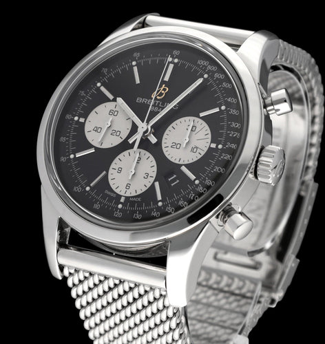 Breitling Transocean - Montre chronographe AB0151 en acier, 43 mm 58 Facettes BTL/TOC/008