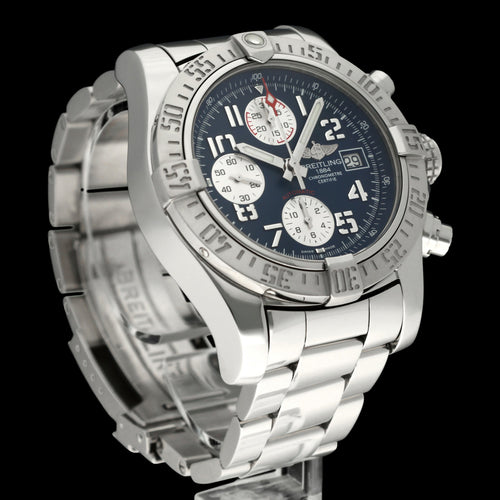 Breitling Avenger II A13381 - Montre automatique en acier 43 mm 58 Facettes BTL/AVG/074