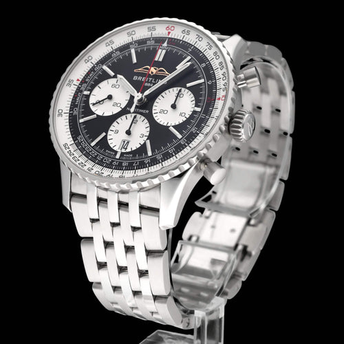 Montre Breitling Navitimer 1 B01 - Montre chronographe AB0138 en acier 58 Facettes BTL/NVT/094