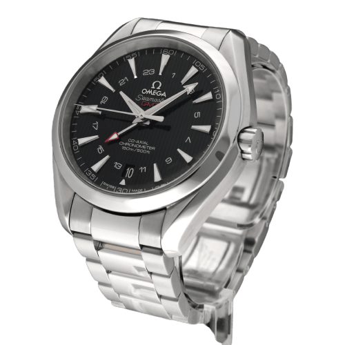 Montre Omega Seamaster Aqua Terra GMT Co-Axial - Montre en acier 58 Facettes OMG/SEA/366