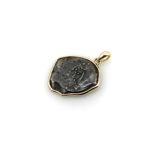 Pendentif Pendentif pièce antique « widow’s mite » en or 14K 58 Facettes A2007E