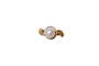 Bague perle de culture Akoya en or jaune 18K 58 Facettes 3880