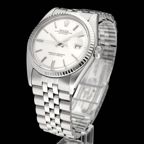 Rolex Datejust 1601 - Montre automatique 36 mm en acier (1973) 58 Facettes ROL/DJ1/1354