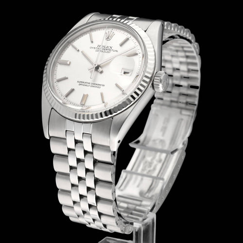 Rolex Datejust 1601 - Montre automatique 36 mm en acier (1973) 58 Facettes ROL/DJ1/1354