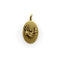 Pendentif médaillon victorien tête d’élan en or 10K et diamant 58 Facettes A2007D