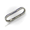 Art déco - Bracelet ligne zigzag en platine, diamants et saphirs 58 Facettes A2007H
