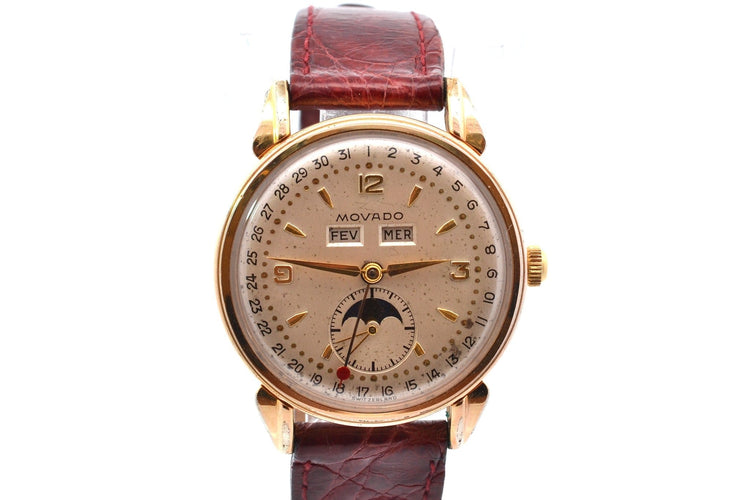 Movado - Montre Moonphase 58 Facettes 27969
