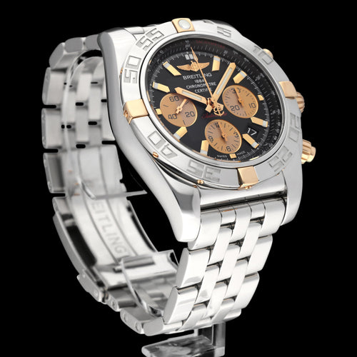 Breitling Chronomat 44 - Montre automatique IB0110 en or rose et acier 58 Facettes BTL/CHM/203