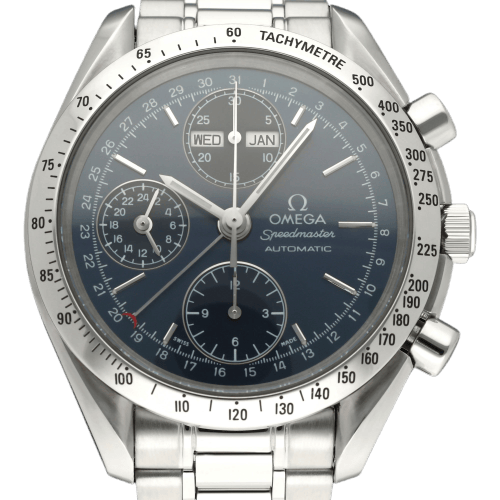 Omega Speedmaster Day-Date - Montre automatique en acier 39 mm 58 Facettes OMG/SPE/568