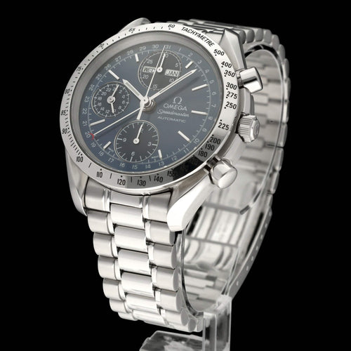 Omega Speedmaster Day-Date - Montre automatique en acier 39 mm 58 Facettes OMG/SPE/568