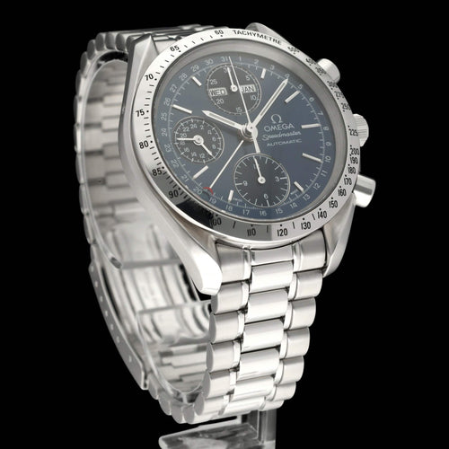 Omega Speedmaster Day-Date - Montre automatique en acier 39 mm 58 Facettes OMG/SPE/568