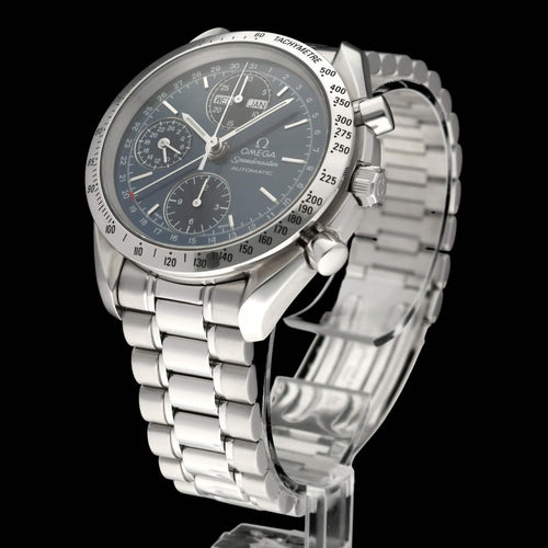 Omega Speedmaster Day-Date - Montre automatique en acier 39 mm 58 Facettes OMG/SPE/568
