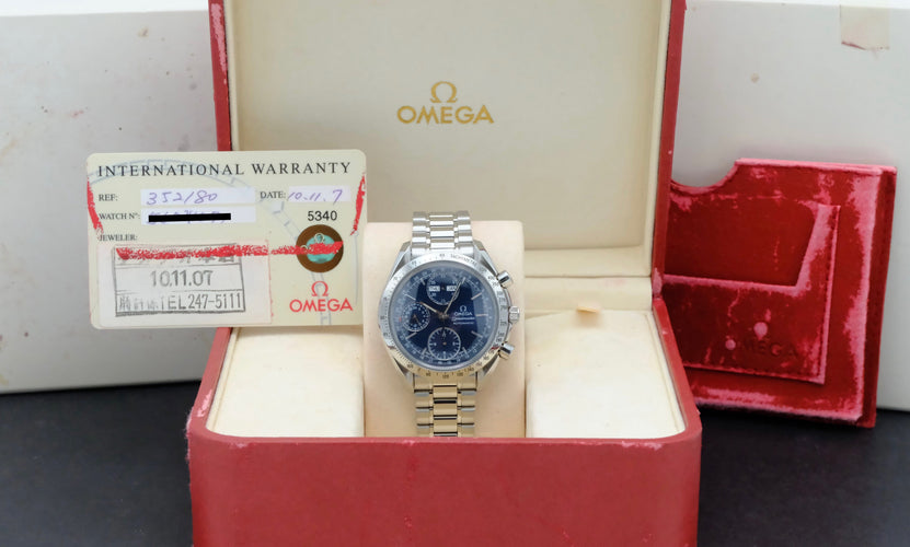 Omega Speedmaster Day-Date - Montre automatique en acier 39 mm 58 Facettes OMG/SPE/568