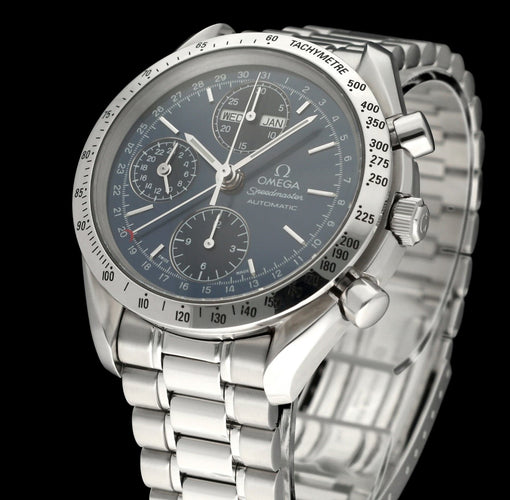 Omega Speedmaster Day-Date - Montre automatique en acier 39 mm 58 Facettes OMG/SPE/568