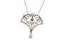 Collier ancien vers 1900 en platine et diamants 58 Facettes 27971