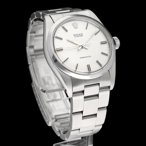 Montre Rolex Oyster Precision - Montre 34 mm en acier (réf. 6426) 58 Facettes ROL/OPR/191