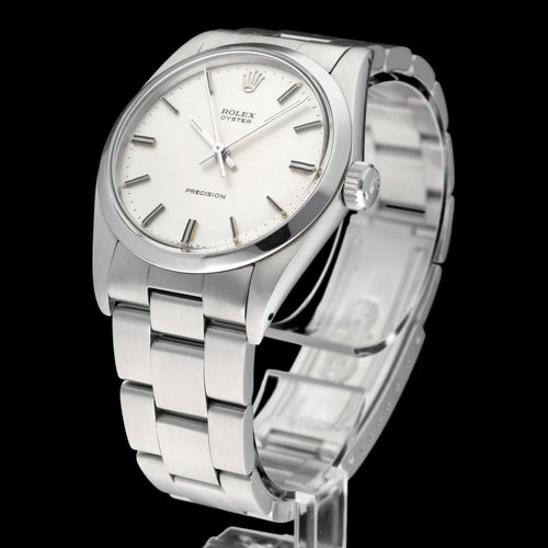 Montre Rolex Oyster Precision - Montre 34 mm en acier (réf. 6426) 58 Facettes ROL/OPR/191