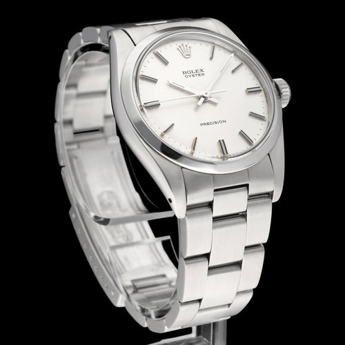 Montre Rolex Oyster Precision - Montre 34 mm en acier (réf. 6426) 58 Facettes ROL/OPR/191