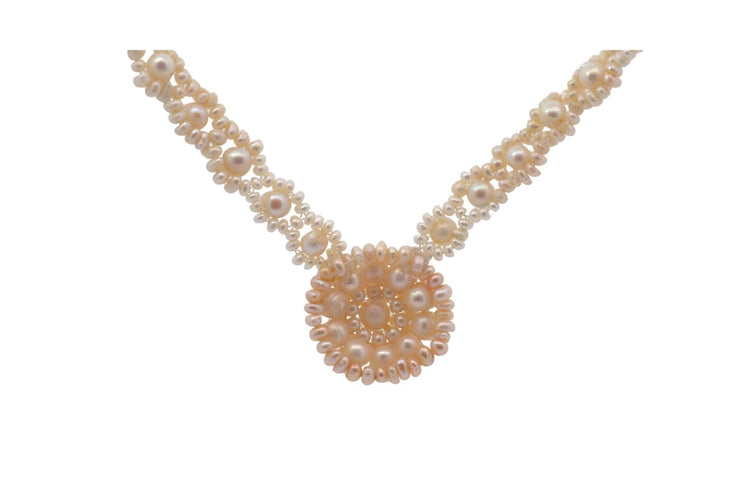 Collier Collier ancien en perles fines avec fermoir en or 58 Facettes 27760