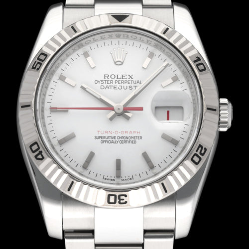 Montre Rolex Datejust Turn-O-Graph - Montre automatique acier 36 mm réf. 116264 58 Facettes ROL/DJ2/036