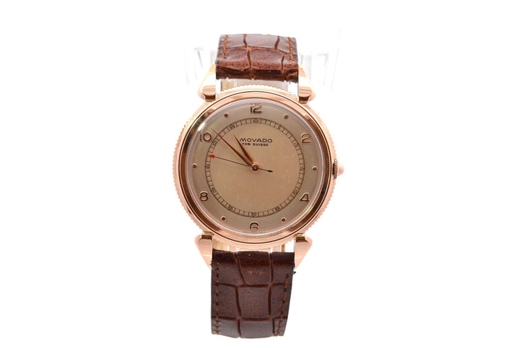 Montre Movado - Montre en or jaune 18k 58 Facettes 27951