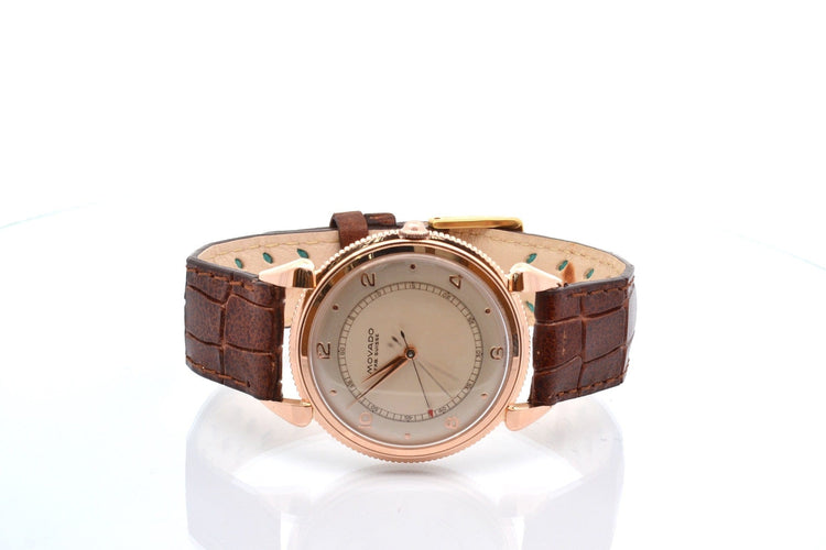 Montre Movado - Montre en or jaune 18k 58 Facettes 27951