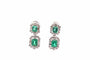 Boucles d'oreilles Boucles d'oreilles Art déco en émeraudes et diamants 58 Facettes 28043
