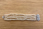 Bracelet Bracelet en perles de culture avec fermoir en diamants 58 Facettes 27906