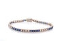 Bracelet Bracelet Art déco 1920 en saphirs et diamants 58 Facettes 27957