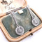 Boucles d'oreilles Boucles d'oreilles années 1930 en or blanc 18 ct et diamants 58 Facettes 90/26 B