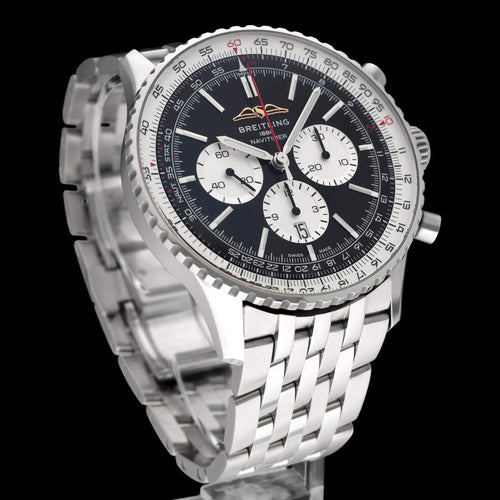 Montre Breitling Navitimer 1 B01 - Montre chronographe AB0137 en acier 46 mm 58 Facettes BTL/NVT/097