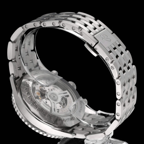 Montre Breitling Navitimer 1 B01 - Montre chronographe AB0137 en acier 46 mm 58 Facettes BTL/NVT/097