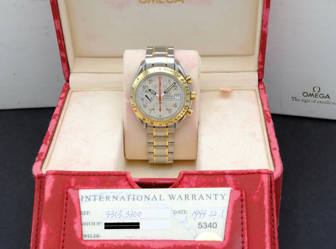Montre Omega Speedmaster Date - Montre automatique 39 mm réf. 3313.33.00 58 Facettes OMG/SPE/571